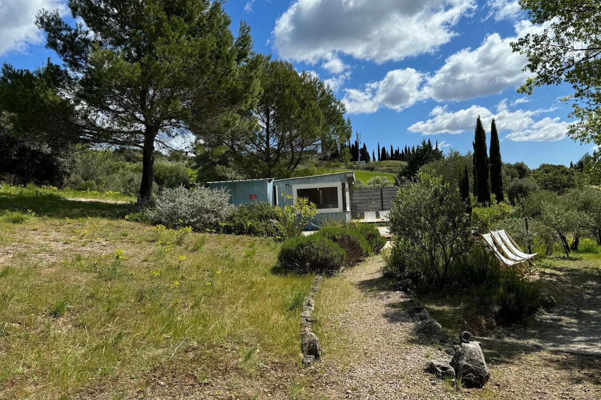 Chambre Tropicale Au Domaine De L'Aven Villeneuve-Minervois ภายนอก รูปภาพ